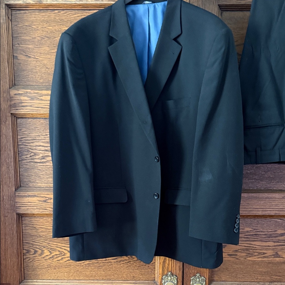 Classic Black Men's Suit.